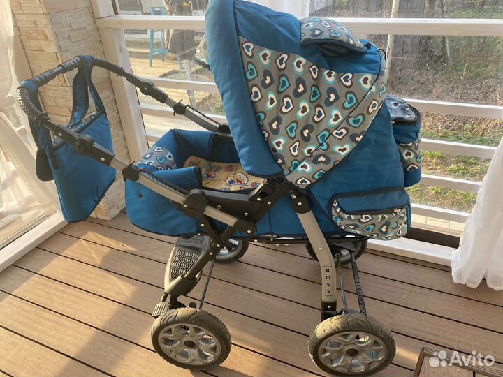 Прогулочная коляска-трансформер ross marimex