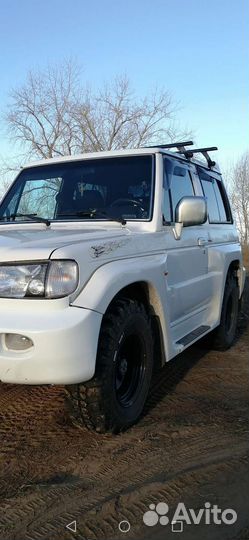 Hyundai Galloper 2.5 МТ, 2002, 152 000 км