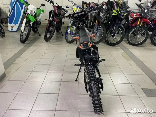 Питбайк 150сс Motoland GF150 E 19/16 оранжевый