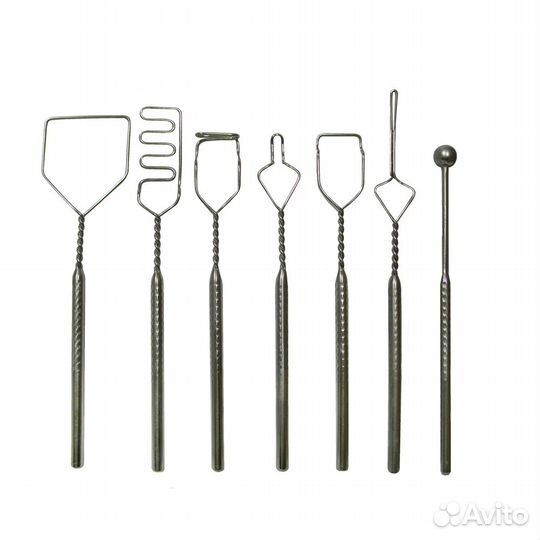 Набор зондов логопедических с мет.шариком 9 мм (по