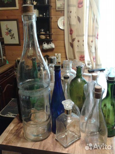 Бутыли, бутылки, пузырьки