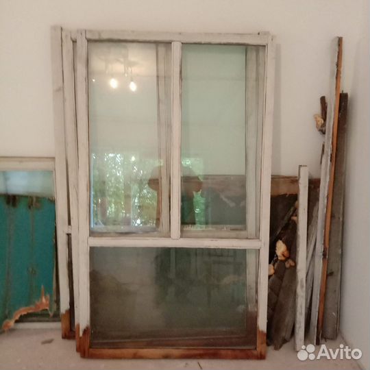 Деревянные окна со стеклопакетом бу