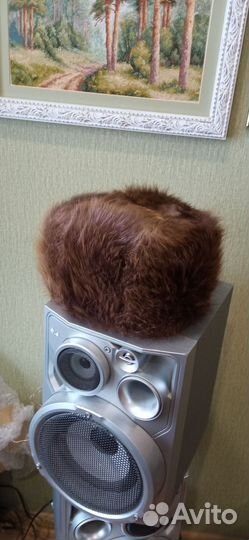 Мужская зимняя меховая шапка молодой бобр