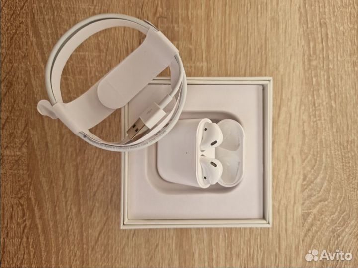 Apple airpods 2 реплика беспроводные наушники