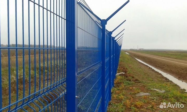 Забор металлический профессионально качественно