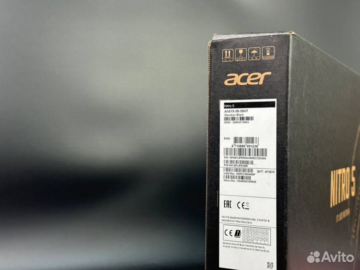 Acer Nitro 5 15 i5-12500H 16GB RTX 3050Ti SSD 512