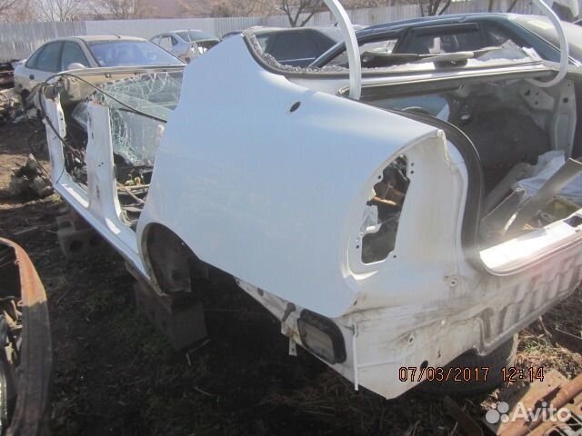 Крыло заднее левое Шевроле Ланос