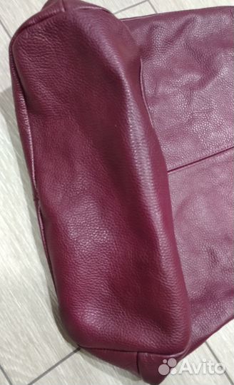 Сумка мешок натуральная кожа Италия