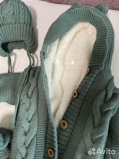 Конверт на выписку вязаный(комлект)