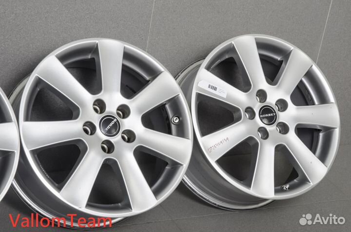 Лот UP25409139 Фирменные 17-е диски borbet