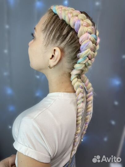 Косички с канекалоном.косы. Афрокосы.Афропрически