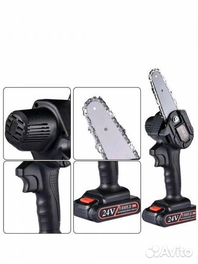 Аккумуляторная цепная мини пила