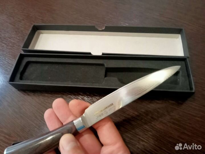 Нож cugf из дамасской стали