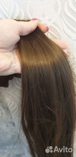 Волосы на заколках 65см