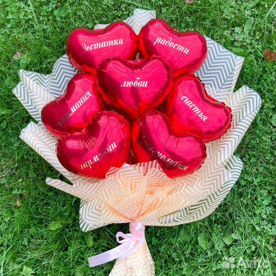 Букет из воздушных шаров