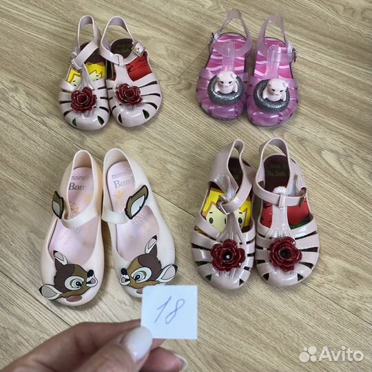 Туфли сандали для девочки mini melissa