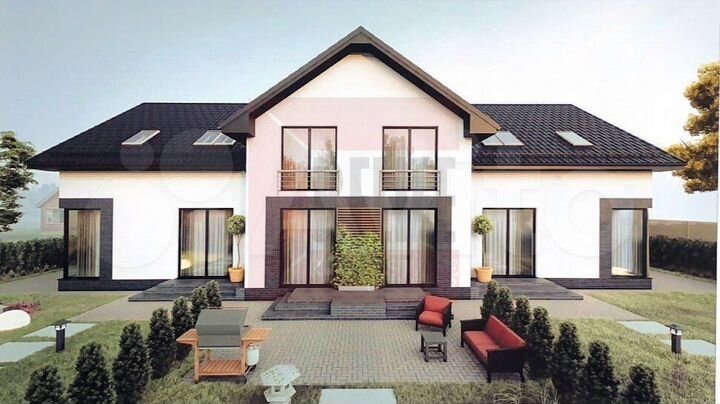 Таунхаус 150,2 м² на участке 2,5 сот.