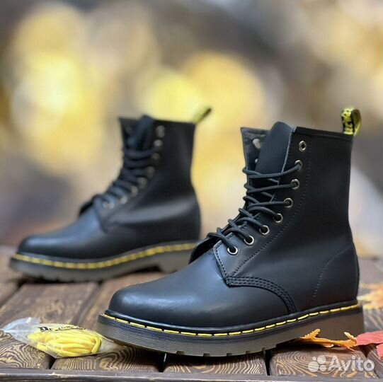 Dr martens ботинки зимние