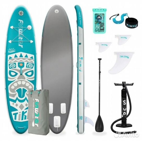 Sup board, сапборд, надувная доска. Вейкборд, каяк