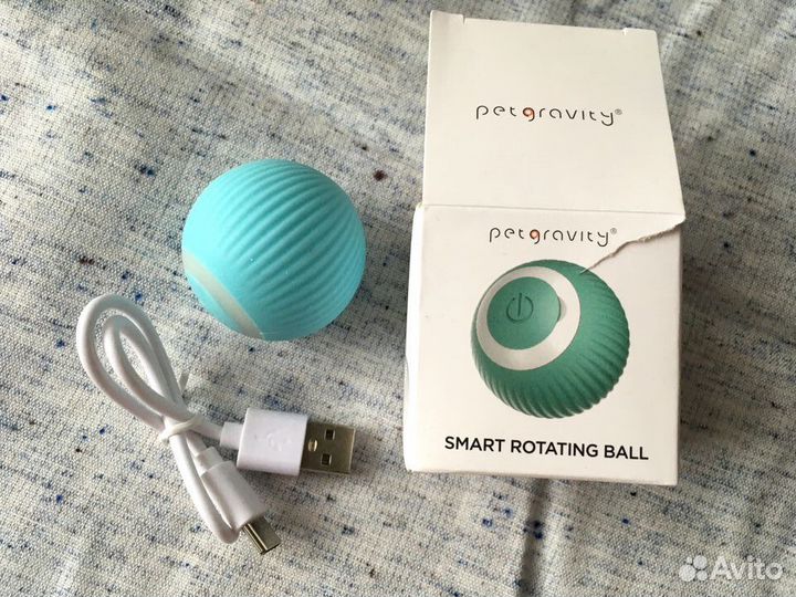 Интерактивная игрушка для кошек Умный мяч
