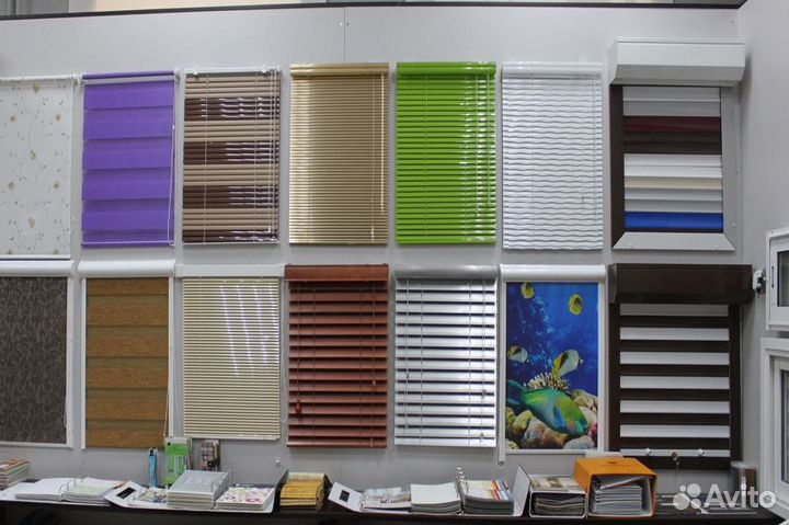 Рулонные шторы / Жалюзи