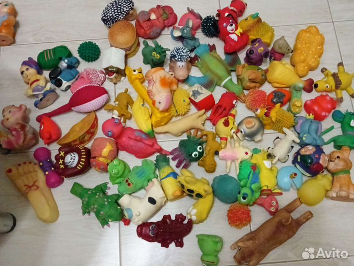 Резиновые игрушки