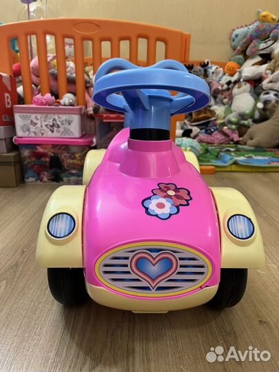 Каталка автомобиль для девочек Сабрина