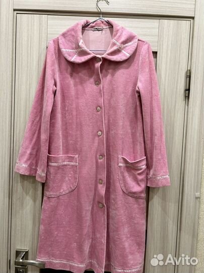 Халат женский плюшевый