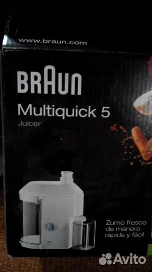 Соковыжималка Braun Multiquick 5Juicer MP-80