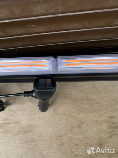 Проблесковый маяк желтый лед люстра 118см 12-24V
