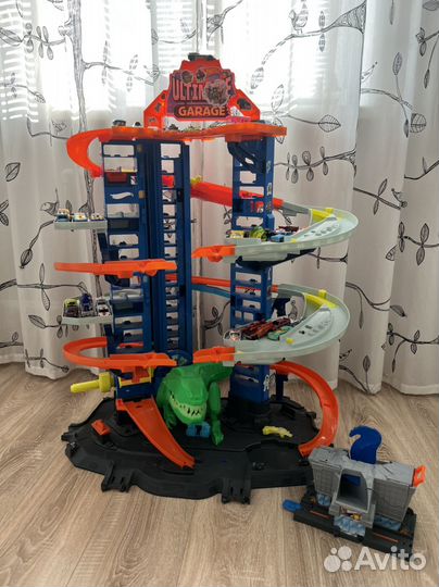 Трек Hot Wheels + Машинки (Оригрнал)