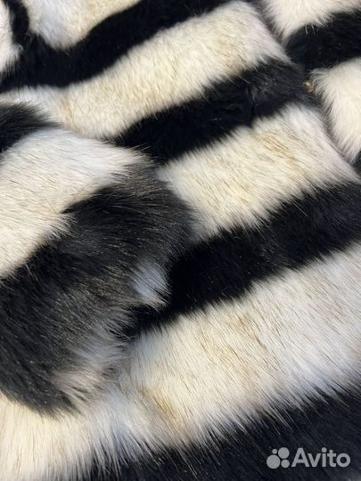 Шубка из эко меха, размер 140 см