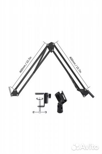 Микрофон студийный конденсаторный игровой стрим