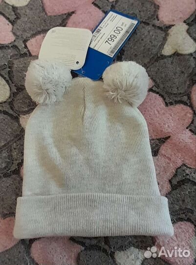Шапка для девочки 46-48