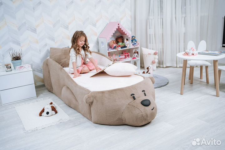 Кровать для ребенка мягкая