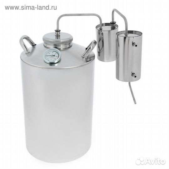Дистиллятор «Разборный», 25 л, горло d10 см, термо