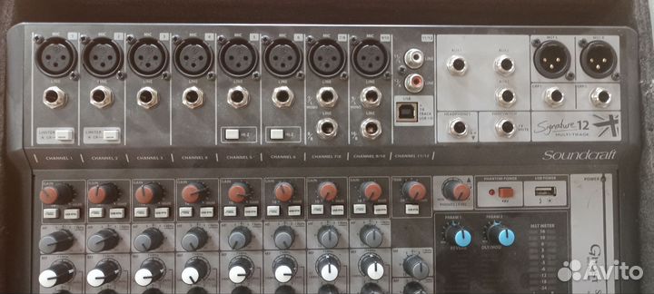 Микшерный пульт soundcraft signature 12