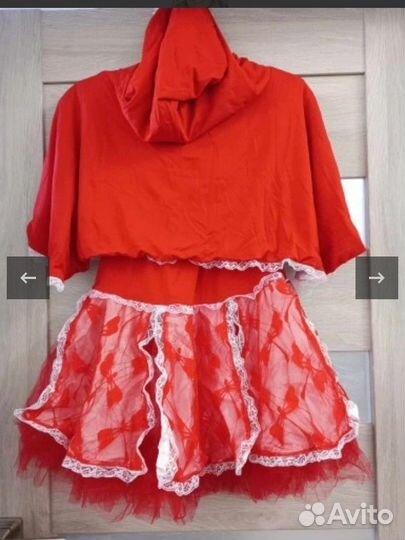 Платье для ролевых игр красная шапочка