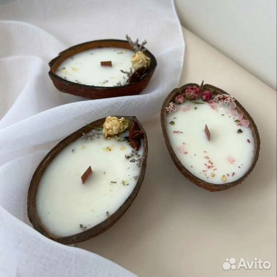 Ароматические свечи ручной работы