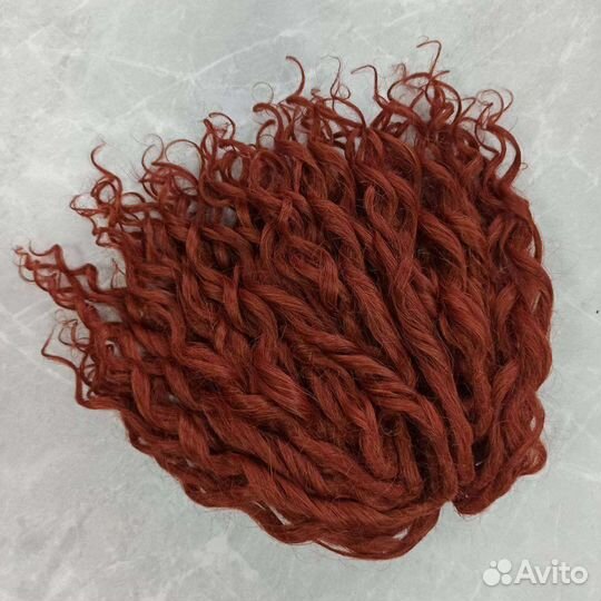 Дредолоконы комплект рыжие