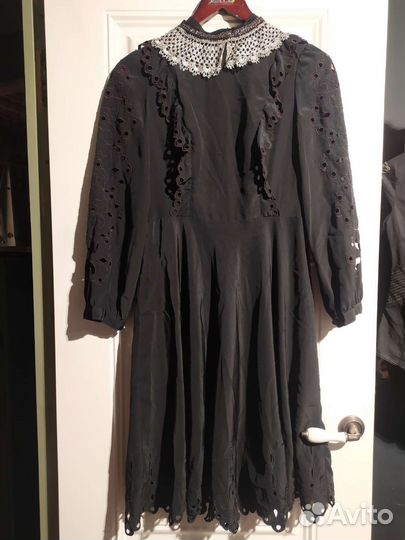 Платья с ручной вышивкой ришелье