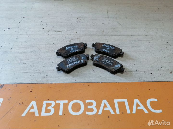 Колодки тормозные передние Renault Duster Дастер