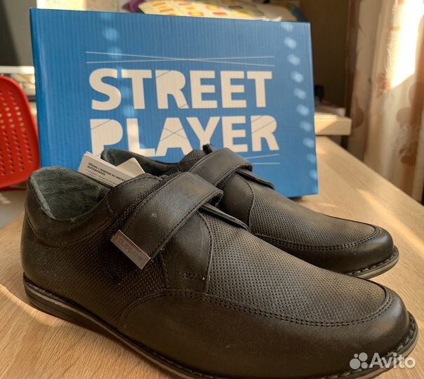Обувь школьная новая для мальчика р. 37