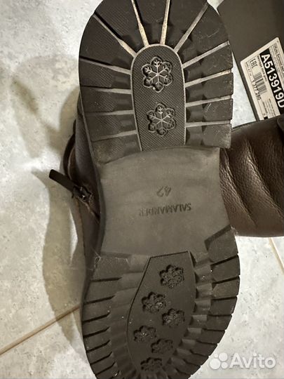 Полуботинки зимние 42, salamander