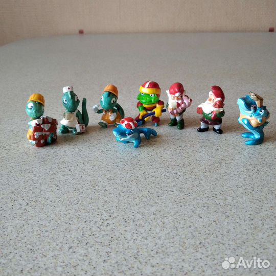 Игрушки из киндер сюрприза 90х