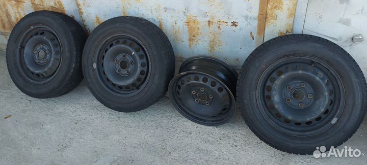 Диски с резиной Skoda Octavia