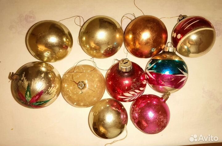 Елочные игрушки СССР. 40-50гг