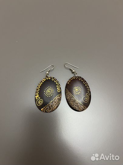 Серьги эклектика