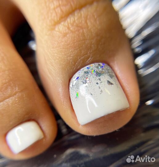 Педикюр, титановая нить