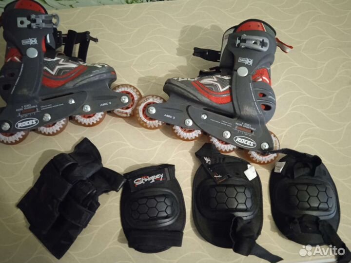 Детские ролики и защита